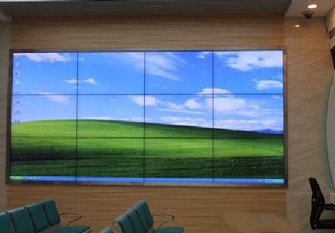 邵平液晶拼接屏的另类用法。