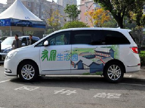 邵平户外车贴喷绘如何保持效果?